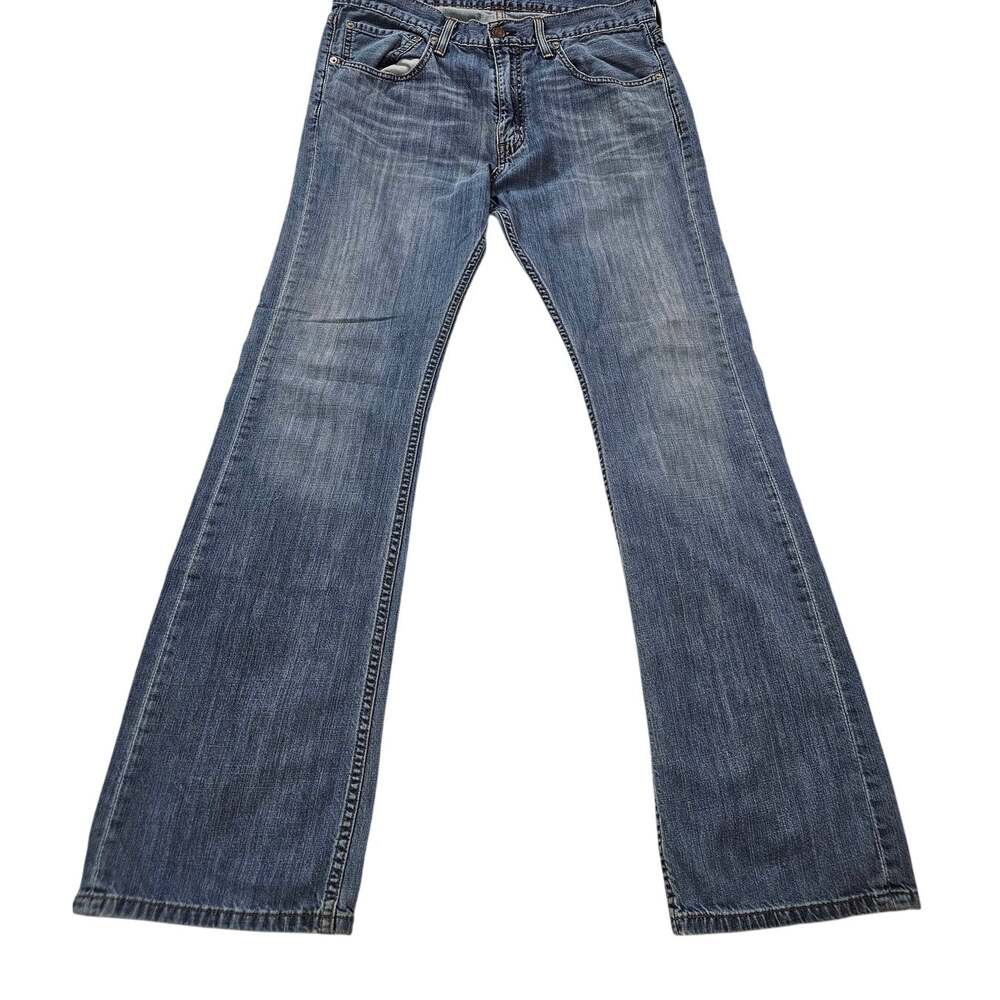 Levi's 527 Men's Blue Medium Wash Denim Bootcut Jeans Regular 34x36